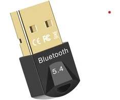 USB Bluetooth 5.4 Adapteris Mini USB imtuvas Siųstuvas Belaidei Pelei, Klaviatūrai ir pan