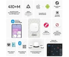 Aeon Aeotec Smart Home Hub 2 – SmartThings valdiklis su Matter, Thread ir Zigbee