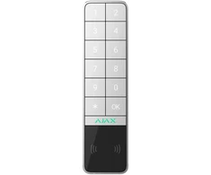Ajax KeyPad Outdoor belaidė apsaugos sistemos laukinė klaviatūra, balta