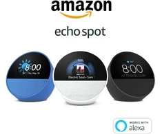 Amazon Echo Spot (2024) - Mėlyna