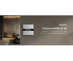 Aqara Ekranas Switch V1 Išmanus 2 kanalų zigbee, Bluetooth jungiklis (WS-K02D)