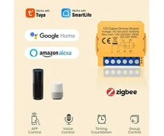 Išmanusis ZigBee nuleidimo jungiklis Avatto ZDMS16-1 TUYA