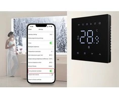 Išmanusis termostatas Avatto WT410-BH-3A-B dujinis boileris 3A WiFi