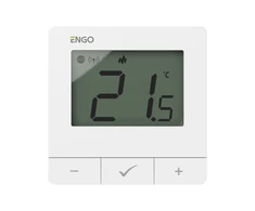 Engo Controls Engo E25 Zigbee virštinkinis termostatas 230V, baltas