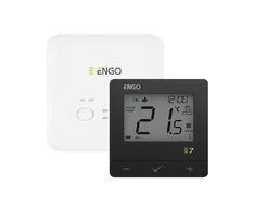 Engo Controls Engo E7 belaidis termostatas 16A, juodas