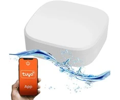 Išmanusis bevielis patalpos vandens nuotėkio jutiklis, ZigBee, baltas, TUYA, Smart Life, Extralink