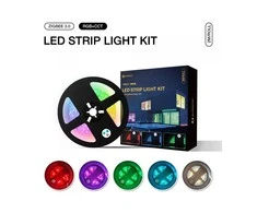 Gledopto 12V Zigbee PRO LED juostos komplektas RGB+CCT