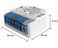 GLEDOPTO GL-C-310P ZigBee 3.0 + 2.4GHz RF relė (AC, DC, sausas kontaktas)