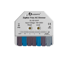 Gledopto GL-SD-301P Zigbee Pro mini AC Triac šviesos valdiklis (dimeris)
