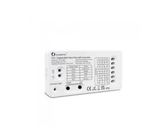 Gledopto Mini Zigbee LED kontroleris 144W 5in1 RGBW, Dimmer, RGBCCT, RGB, WW/CW