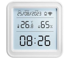 Zigbee Gosund ST17 LCD išmanusis temperatūros ir drėgmės jutiklis Tuya