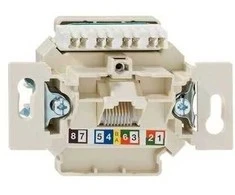 JUNG Lizdas kompiuterinis viengubas UAE8 UPO mK kat.6 neekranuotas