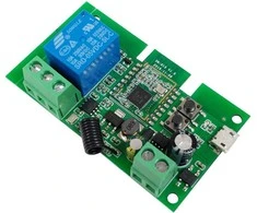 Kita Išmanioji 1 kanalo Zigbee RF 5V-32V relė, NO NC kontaktai 10A AC/DC