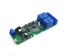 Kita Išmanioji 2 kanalų Zigbee RF 5V-32V relė, NO NC kontaktai 10A AC/DC
