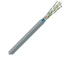 Kita LAN tinklo kabelis ECG FTP 5e (vidaus, ekranuotas, PVC, Eca, 1 m., karpomas, E)