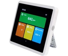 Kita Seeedstudio SenseCAP Indikatorius ESP32-4 Open-source ekranas CO2, tVOC, temperatūros, drėgmės sensoriai