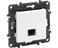 Kompiuterio lizdas LEGRAND NILOE STEP, CAT6, baltas