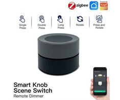 Moes Smart Knob išmanusis bevielis Zigbee sukamas mygtukas TUYA