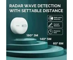 Moes ZigBee 3.0 būvio sensorius ZSS-LP-HP02
