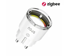 NOUS A1Z Išmanusis Zigbee elektros kištukas 16A su elektros sąnaudų matavimu
