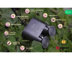 NOUS A4Z Zigbee lauko kištukas 2 kanalų 16A TUYA