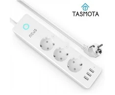 NOUS A5T Wifi Tasmota išmanusis prailgintuvas 3 kanalų 15A