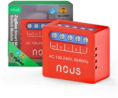 Nous B6Z ZigBee Mini 1 kanalo relė 8A