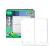 Nous C1 Zigbee belaidis 4 mygtukų jungiklis