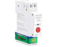 Nous D1Z Zigbee 1 kanalo 16A relė montuojama ant DIN bėgelio