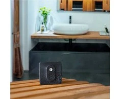 Shelly BLU H&amp;T ZB temperatūros ir drėgmės sensorius, zigbee, juodas