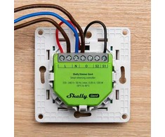 Shelly Dimmer GEN4 Išmanusis 1 kanalo Wi-Fi, Zigbee dimeris