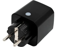 Shelly Plug M Gen3 - 4 vnt. išmanių Wi-Fi Matter kištukinių lizdų su galios matavimu (juodas)