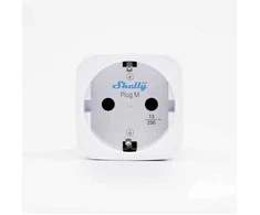 Shelly Plug M Gen3 – išmanusis Wi-Fi Matter kištukinis lizdas su galios matavimu (baltas)