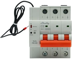 Shelly Pro 3CB C32A išmanus trifazis automatinis jungiklis (MCB)