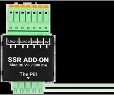 Shelly SSR Add-on priedas su 2 valdomais kanalais 0-30 VDC