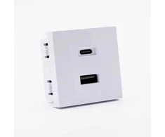 Shelly Wall Ekranas stendo priedas USB, baltas