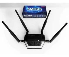 SMLIGHT SMHUB Premium – Multi-Radio Smart Home Hub, Zigbee, Thread, Wi-Fi, Bluetooth, Z-Wave, 4G/LTE, IR, Ethernet, Matter centralė