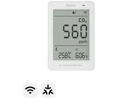 Sonoff AirGuard CO2 SAWF-08P Wifi temperatūros drėgmės ir CO2 sensorius, palaiko Matter