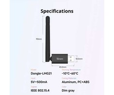 Zigbee valdiklis Sonoff Dongle Lite MG21