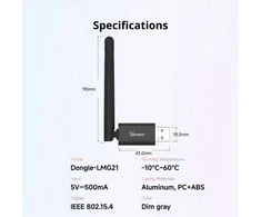 Zigbee valdiklis Sonoff Dongle Lite MG21