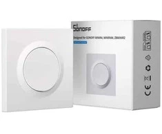 Sonoff E1GS Fusion serijos 1 klavišo mygtukas, baltos spalvos