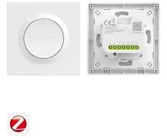 SONOFF MINI-ZB2GS-E ZigBee dviejų kanalų sieninis jungiklis.
