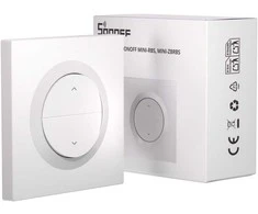 Sonoff Fusion serijos žaliužių/užuolaidų jungiklis, baltos spalvos