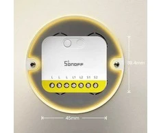 Sonoff Mini Duo-L 2 kanalų Zigbee 3.0 išmanioji relė (be nulio)