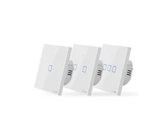 SONOFF T2EU1C-TX išmanus liečiamas wifi šviesos jungiklis 1 mygtuko