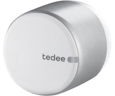 Tedee GO išmanioji belaidė spyna su elementais sidabrinė
