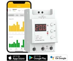 Terneo BX DIN išmanus Wifi termoreguliatorius 32A