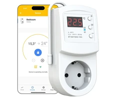 Terneo RZX kištukinis skaitmeninis termoreguliatorius 16A