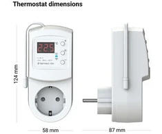 Terneo RZX kištukinis skaitmeninis termoreguliatorius 16A