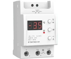 Terneo SN DIN termoreguliatorius sniego tirpinimo ir antiapledėjimo sistemoms 32A